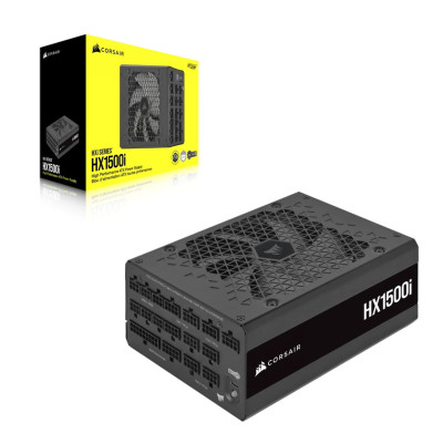 ספק כוח Corsair HX1500i Fully Modular Ultra-Low Noise Platinum ATX 1500 Watt PC ספק כוח Corsair HX1500i Fully Modular Ultra-Low Noise Platinum ATX 1500 Watt PC
