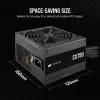 ספק כוח Corsair CX750 80+ Bronze 750W CP-9020279-EU 80 Plus Bronze