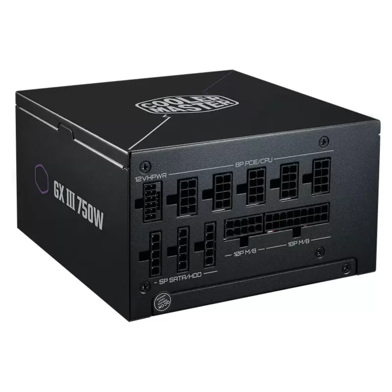 Power Supply Cooler Master 750W GX III (ATX3.0) Gold 80+ Fully Modular MPX-7503-AFAG 80 Plus Gold