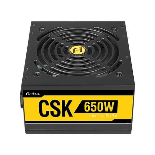 Power Supply Antec CUPRUM STRIKECSK 650W 0-761345-11745-6 לא מודולרי 80 PLUS
