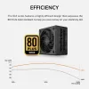 ספק כוח COUGAR GLE 1000 שחור 31GF100001P01 Full Modular 80 Plus Gold 12V:1000W