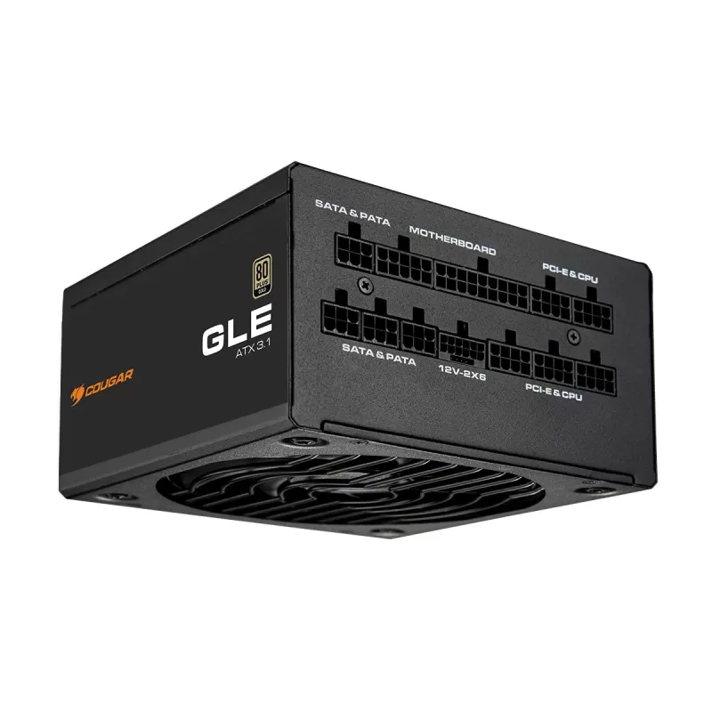 ספק כוח COUGAR GLE 1000 שחור 31GF100001P01 Full Modular 80 Plus Gold 12V:1000W