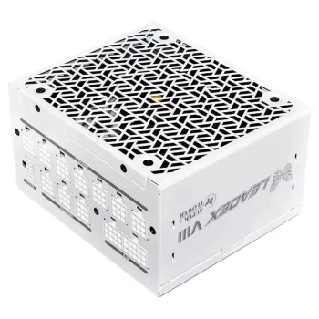ספק כוח Super Flower Leadex VIII PRO 1200W ATX3.1 Platinum לבן SF-1200F14SP-WH 80 Plus Platinum