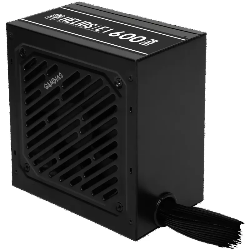 ספק כוח Gamdias HELIOS E1-600 PRO לא מודולרי 600W