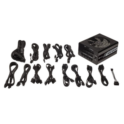 Блок Питания Corsair HX Series HX1000 CP-9020139-EU מודולרי 80 PLUS Platinum Блок Питания Corsair HX Series HX1000 CP-9020139-EU מודולרי 80 PLUS Platinum
