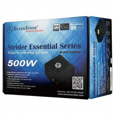 Блок Питания SilverStone ST50F-ES230 80 PLUS 500W Блок Питания SilverStone ST50F-ES230 80 PLUS 500W