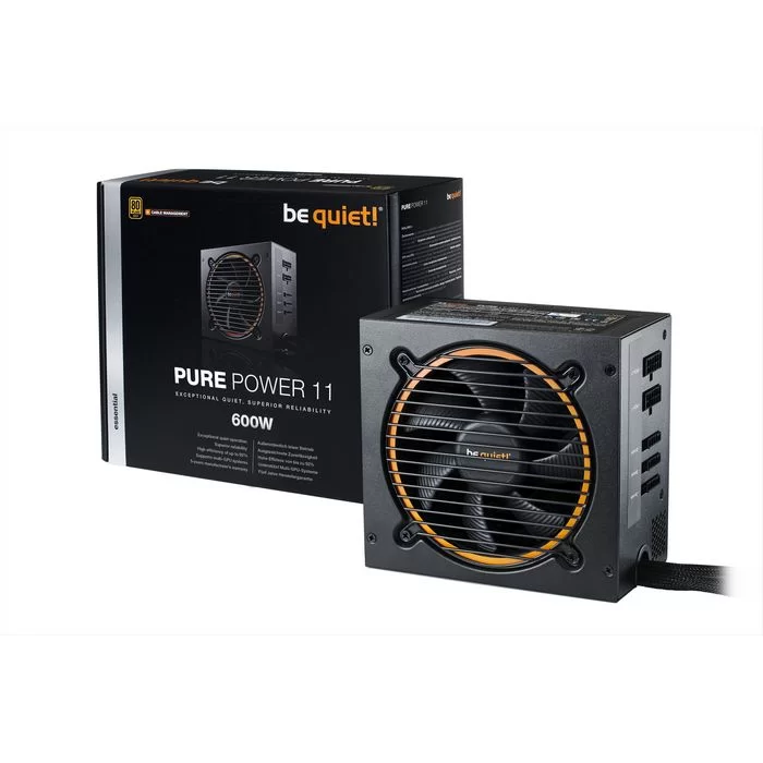 Power Supply be quiet! PURE POWER 11 CM BN298 Semi-modular 80 Plus Gold 600W 12V:576W