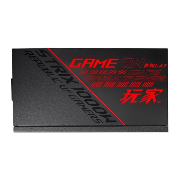 ספק כוח Asus ROG Strix ROG-STRIX-1000G 90YE00A5-B0WA00 מודולרי מלא 80 Plus Gold 1000W 12V:996W