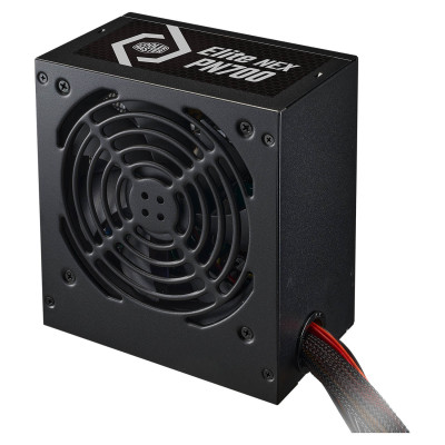 Power Supply Cooler Master ELITE NEX 700 230V PEAK MPW-7001-ACBK-PWO לא מודולרי Power Supply Cooler Master ELITE NEX 700 230V PEAK MPW-7001-ACBK-PWO לא מודולרי