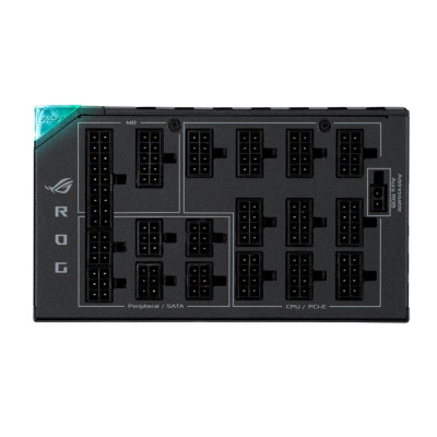 Блок Питания Asus ROG Thor 1600W Titanium 90YE00K0-B0WA00 מודולרי מלא 80 PLUS Блок Питания Asus ROG Thor 1600W Titanium 90YE00K0-B0WA00 מודולרי מלא 80 PLUS