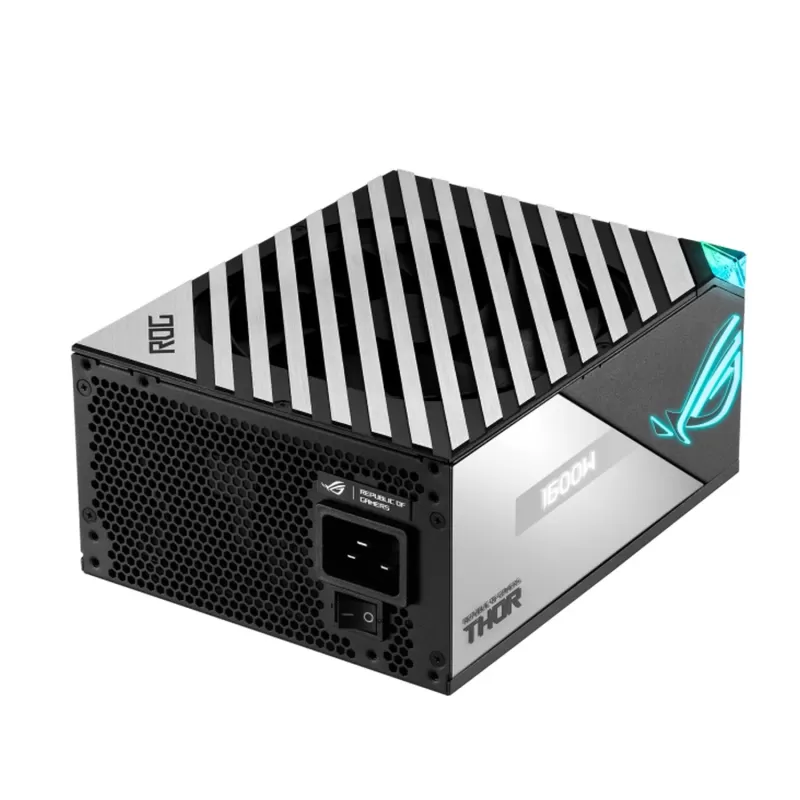 ספק כוח Asus ROG Thor 1600W Titanium 90YE00K0-B0WA00 מודולרי מלא 80 Plus Titanium