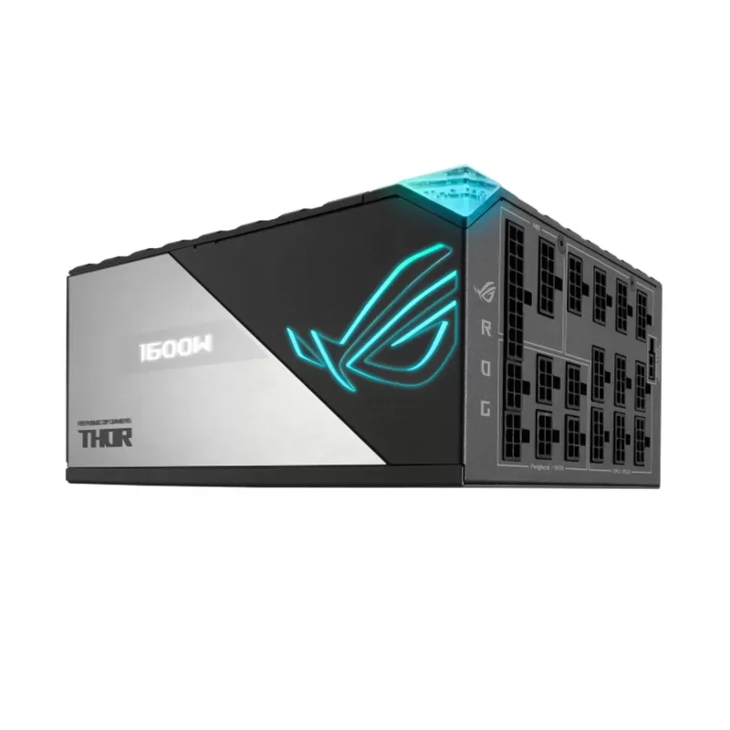 ספק כוח Asus ROG Thor 1600W Titanium 90YE00K0-B0WA00 מודולרי מלא 80 Plus Titanium