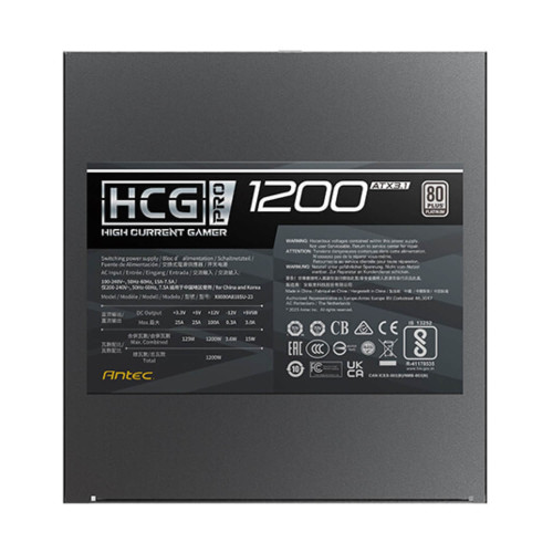 A special order cannot be canceled by the customer (~ 23 days): Power Supply Antec HCG1200 (ATX3.1) PRO 0-761345-20018-9 80+ Platinum 1200W