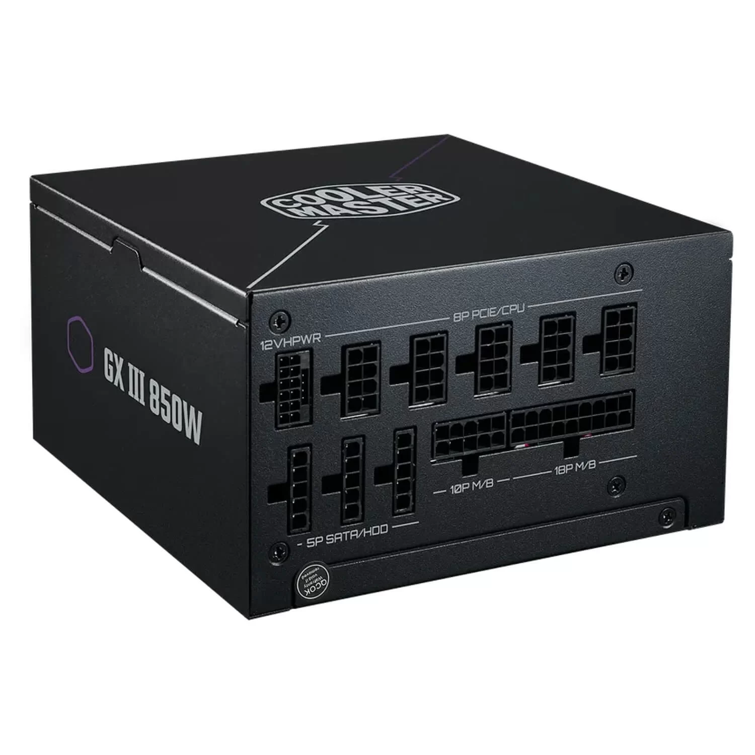 Power Supply Cooler Master 850W GX III (ATX3.0) Gold 80+ Fully Modular MPX-8503-AFAG 80 Plus Gold