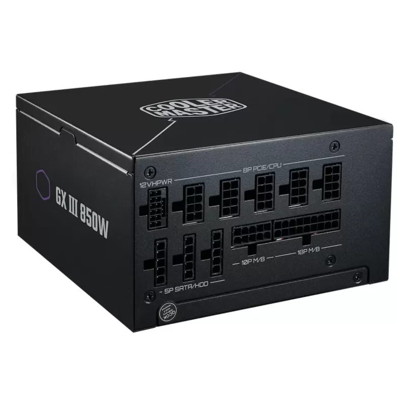 Power Supply Cooler Master 850W GX III (ATX3.0) Gold 80+ Fully Modular MPX-8503-AFAG 80 Plus Gold