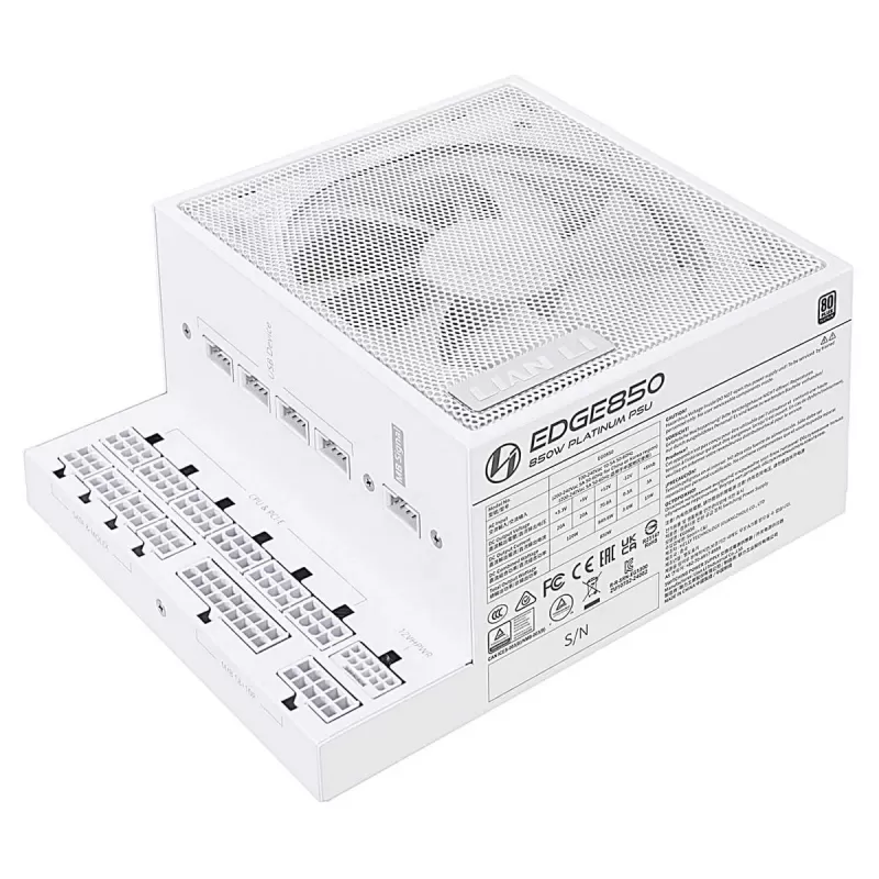 Блок Питания LIAN-LI EDGE EG0850-W 80 Plus Platinum 850W Блок Питания LIAN-LI EDGE EG0850-W 80 Plus Platinum 850W