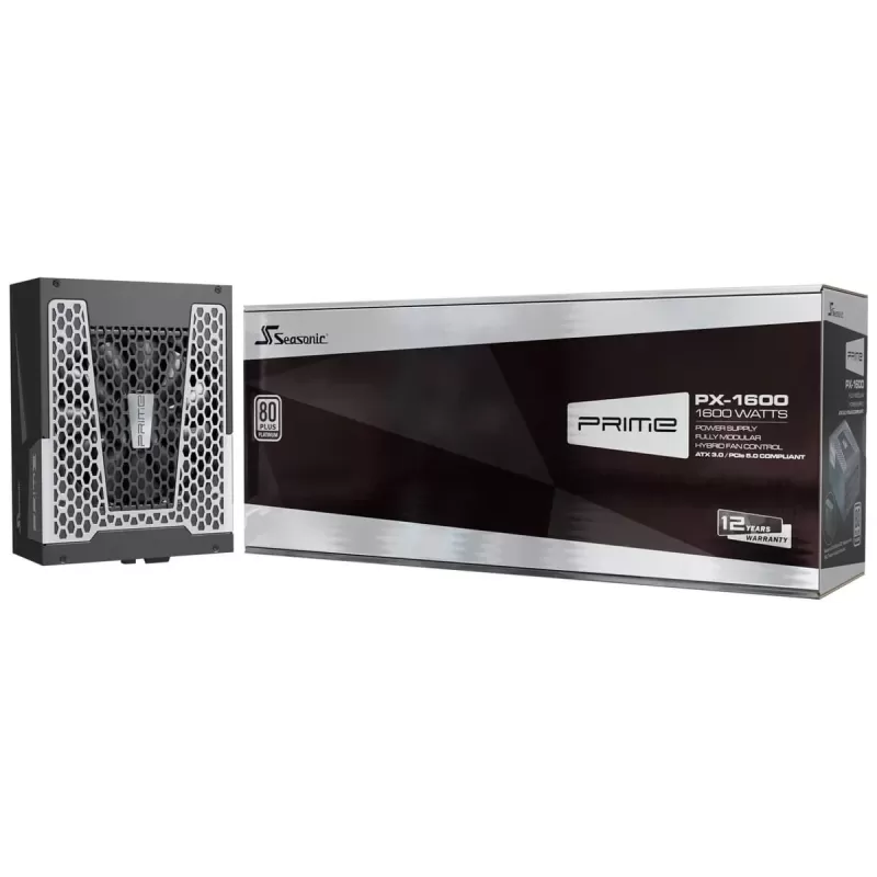 Power Supply Seasonic Prime PX-1600 ATX3.1 SSR-1600PD2 80 Plus Platinum 1600W