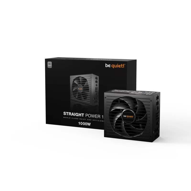 ספק כוח be quiet! Straight Power 12 1000W שחור BN338 Full Modular 80 Plus Platinum 12V:1000W