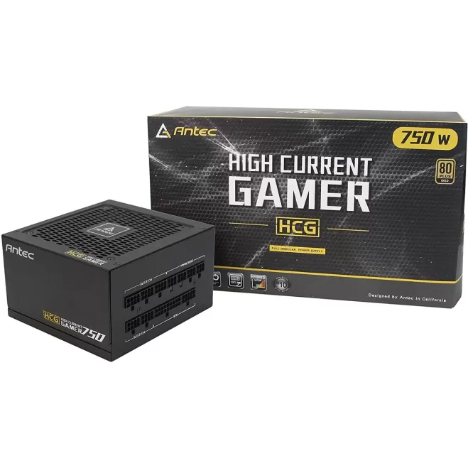 ספק כוח Antec High Current Gamer HCG750 0-761345-11639-8 מודולרי 80 Plus Gold 750W ספק כוח Antec High Current Gamer HCG750 0-761345-11639-8 מודולרי 80 Plus Gold 750W