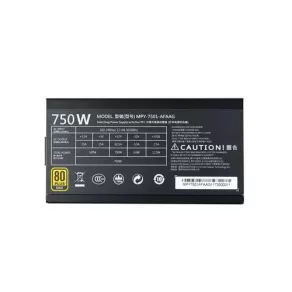 ספק כוח Cooler Master MWE MWE GOLD 750 FULL MODULAR MPY-7501-AFAAGV-WO מודולרי מלא 80 Plus Gold 12V:750W ספק כוח Cooler Master MWE MWE GOLD 750 FULL MODULAR MPY-7501-AFAAGV-WO מודולרי מלא 80 Plus Gold 12V:750W