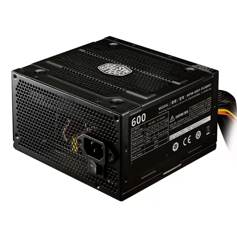 Power Supply Cooler Master ELITE P600 230V V3 MPW-6001-PCABN1 Modular without 500W 12V:456W
