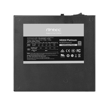 Блок Питания Antec NE850 Platinum 0-761345-11728-9 מודולרי מלא 80 PLUS Platinum Блок Питания Antec NE850 Platinum 0-761345-11728-9 מודולרי מלא 80 PLUS Platinum
