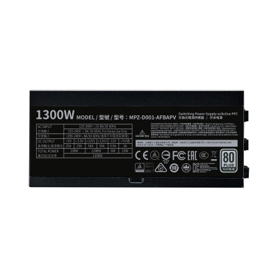 Блок Питания Cooler Master V1300 PLATINUM 30TH ANNIVERSARY MPZ-D001-AFBAPV-WO Блок Питания Cooler Master V1300 PLATINUM 30TH ANNIVERSARY MPZ-D001-AFBAPV-WO