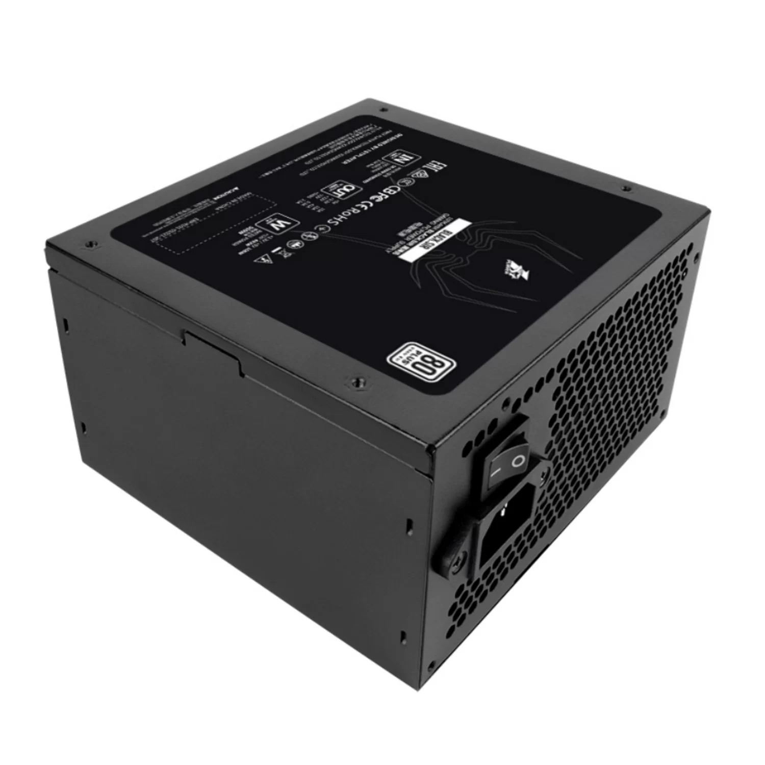 Power Supply 1St Player BLACK SIR 600W 80+ SR-600W-STANDARD 80 Plus