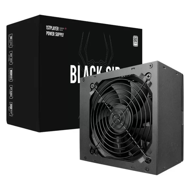 ספק כוח 1St Player BLACK SIR 600W 80+ SR-600W-STANDARD 80 Plus