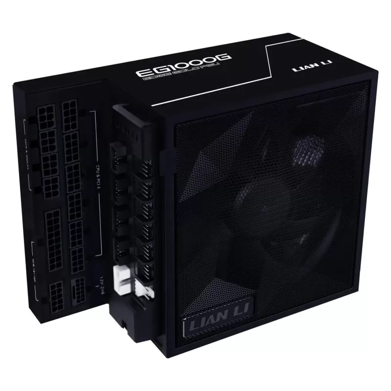 ספק כוח LIAN-LI EDGE 1000W Gold שחור EG1000G-B 80 Plus Gold ספק כוח LIAN-LI EDGE 1000W Gold שחור EG1000G-B 80 Plus Gold