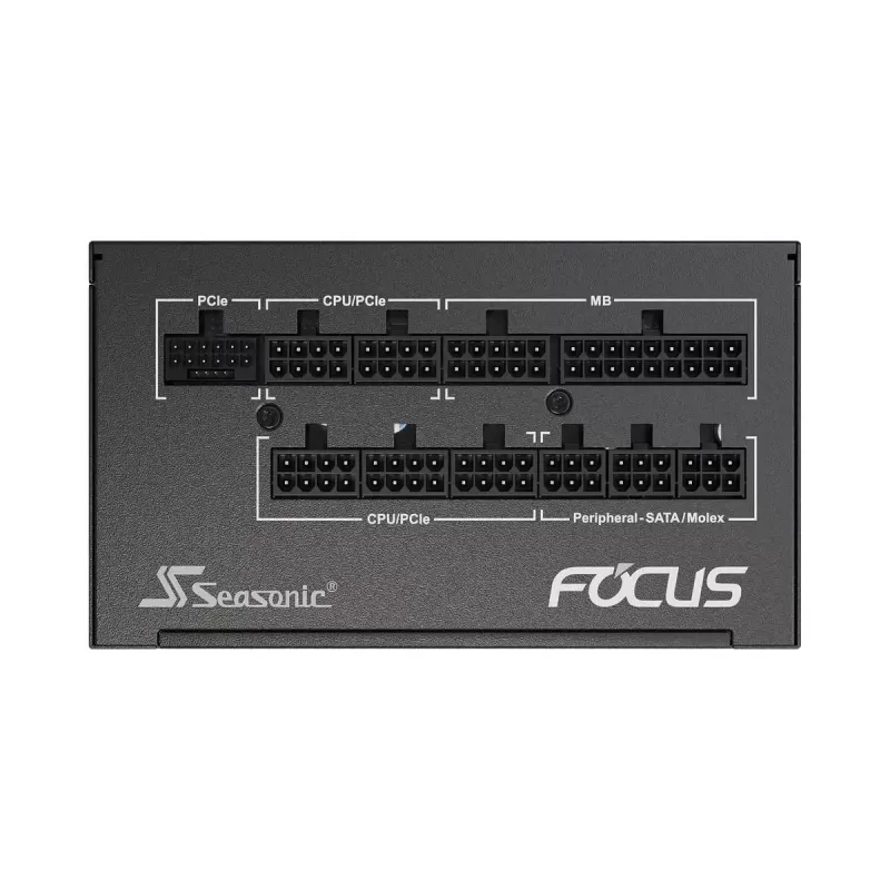 ספק כוח Seasonic Focus GX-850 ATX SRP-FGX851-A5A32SF 80 Plus Gold 850W