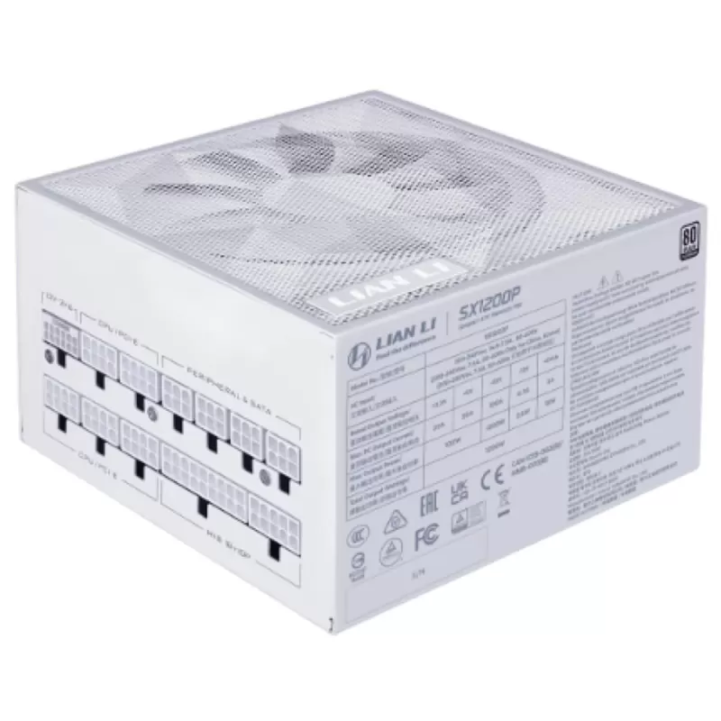 Блок Питания LIAN-LI SX white SX1200P-W 80 Plus Platinum 1200W