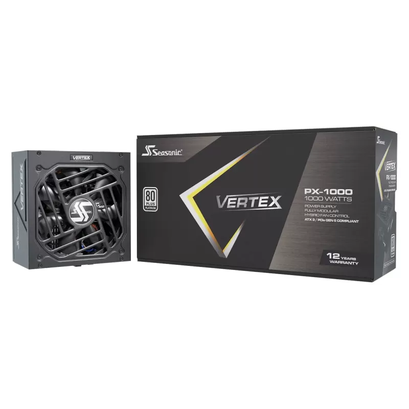 Power Supply Seasonic Vertex PX-1000 1000W ATX 3.1 80+ Platinum 12102PXAFS 80 Plus Platinum