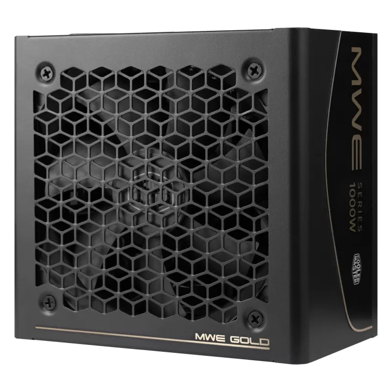 ספק כוח Cooler Master MWE Gold 1000 V4 ATX3.1 Full Modular MPM-A0F4-AFG מודולרי מלא 80 Plus Gold 1000W - יבואן רשמי