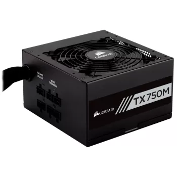 ספק כוח Corsair TX750M CP-9020131-EU מודולרי 80 Plus Gold 750W