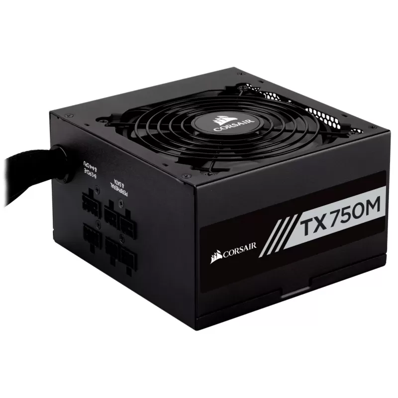 ספק כוח Corsair TX750M CP-9020131-EU מודולרי 80 Plus Gold 750W