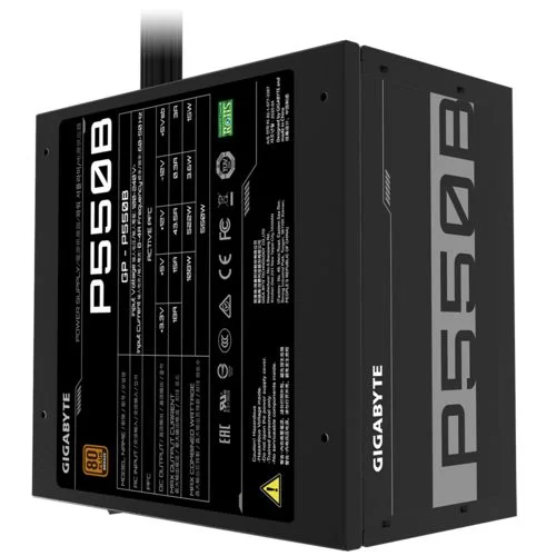 Power Supply Gigabyte P550B Non modular 80 Plus Bronze 5‎50W - official importer