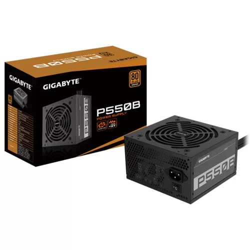 Power Supply Gigabyte P550B Non modular 80 Plus Bronze 5‎50W - official importer