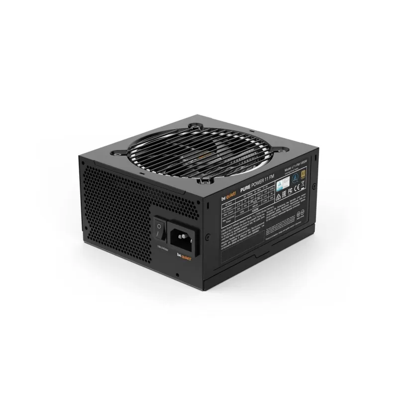 ספק כוח be quiet! PURE POWER 11 FM 1000W BN325 מודולרי מלא 80 Plus Gold 12V:999.6W