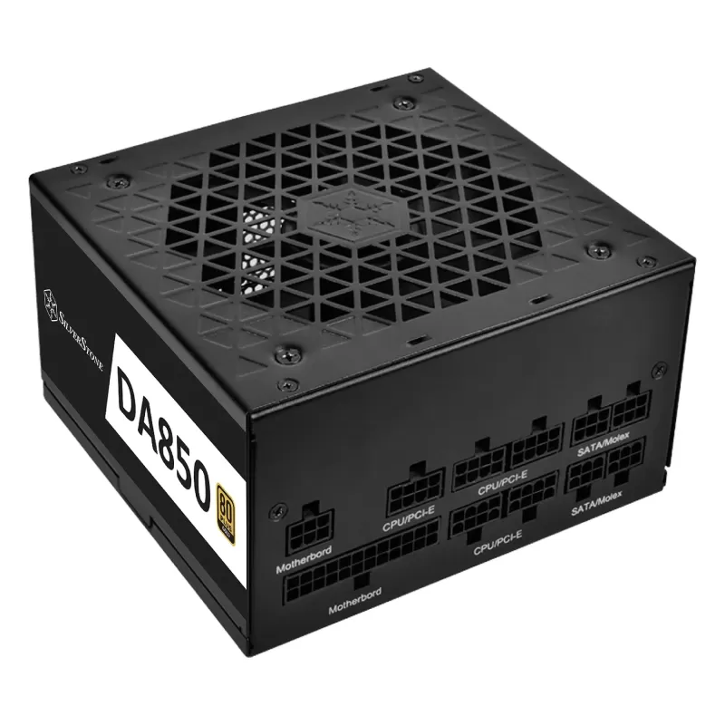 Power Supply SilverStone 850W DA850 80+ Gold SST-DA850-G Full Modular 80 Plus