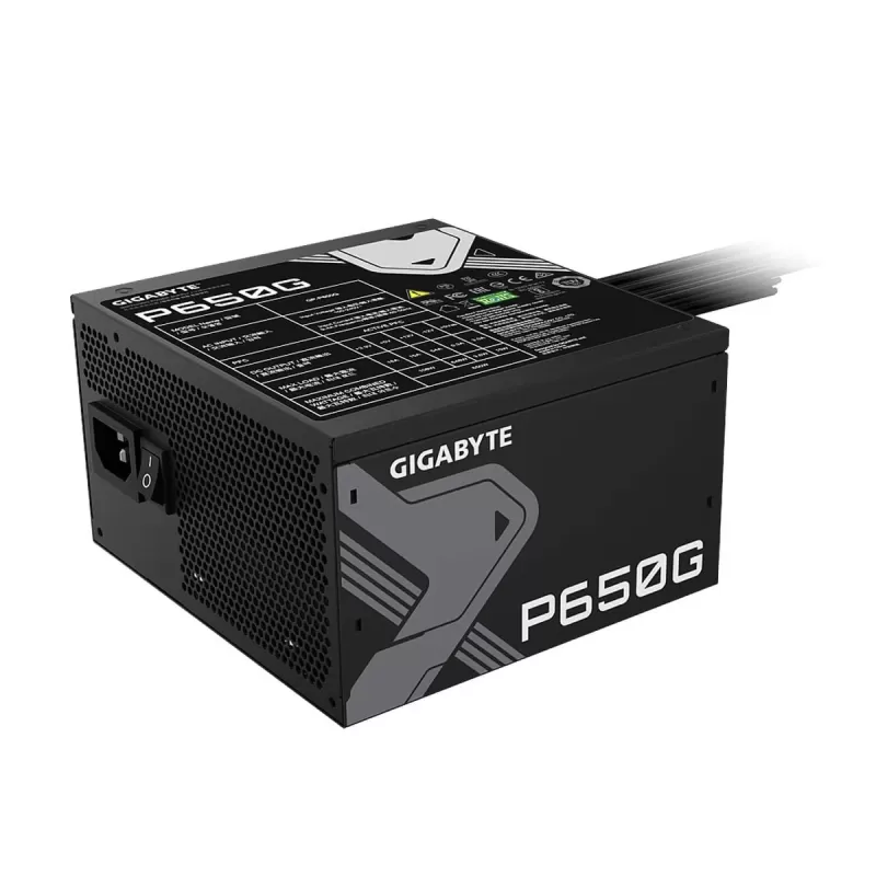 Power Supply Gigabyte P650G GP-P650G Non modular 80 Plus Gold 650W - official importer