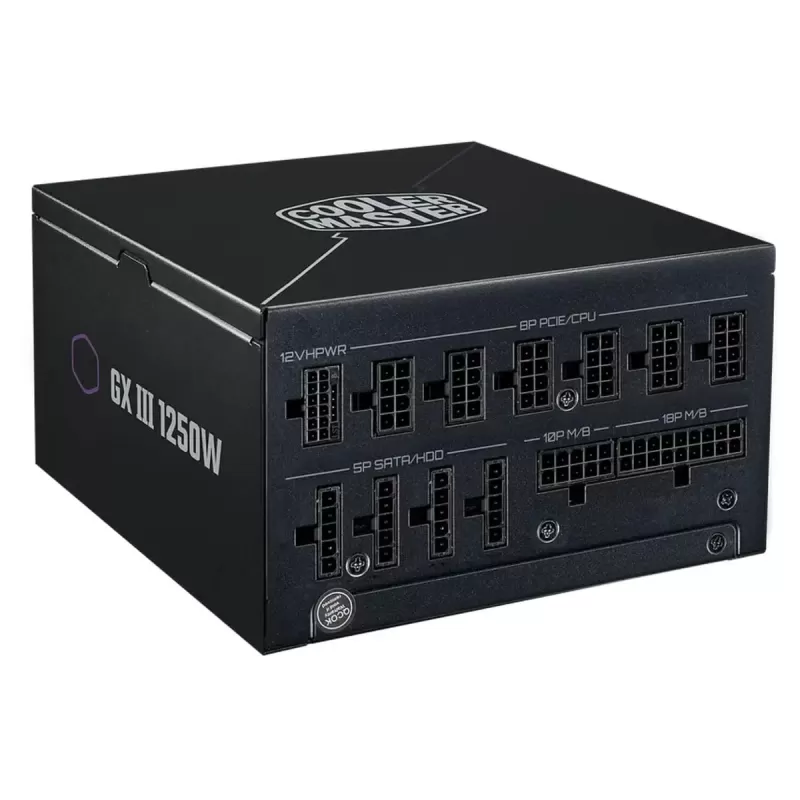 ספק כוח Cooler Master 1250W GX III (ATX3.0) Gold 80+ Fully Modular MPX-C503-AFAG 80 Plus Gold
