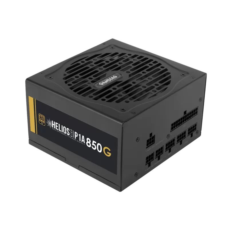 Блок Питания Gamdias HELIOS P1A-850G Fully Modular HELIOS P1A-850G Полностью Модулярный 80 Plus Gold 12V:850W ATX12V v2.52