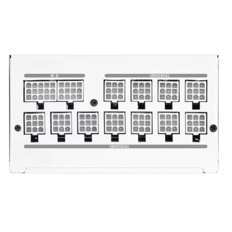 Power Supply Super Flower Leadex VI PRO 1000W PCIe 5.1 Platinum white SF-1000F14PE-WH 80+ Platinum