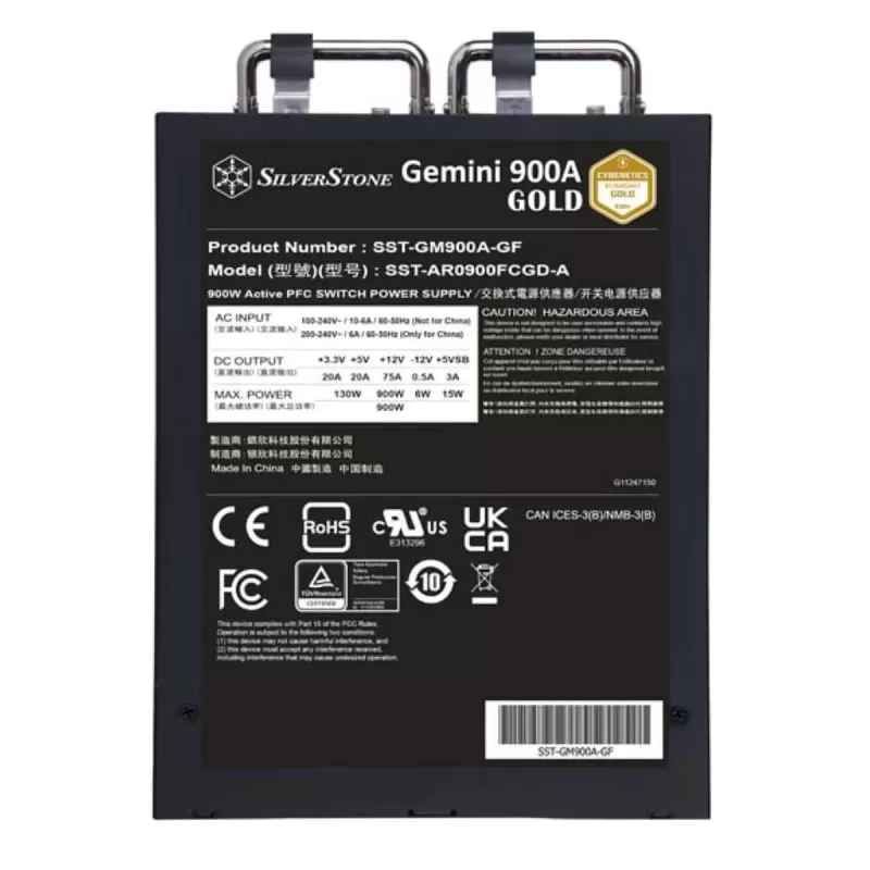 Блок Питания SilverStone Gemini 900A Redundant SST-GM900A-GF 80+ Gold 900W