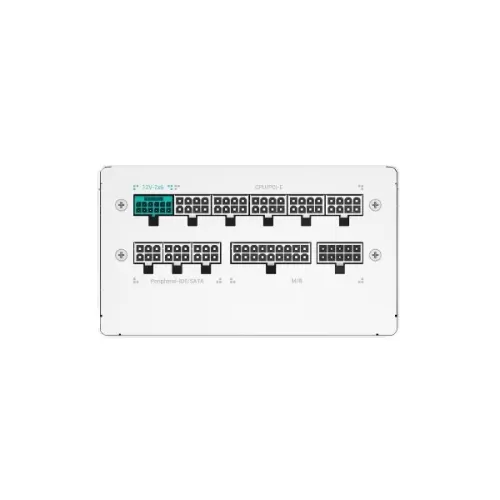 Power Supply DEEPCOOL PN850M Pcie 5.1 white R-PN850M-FC0W-JGWO Full Modular 80 Plus Gold 850W
