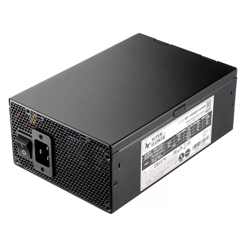 Power Supply Super Flower Leadex SF-1600F14HP Full Modular 80 Plus Platinum 1600W Power Supply Super Flower Leadex SF-1600F14HP Full Modular 80 Plus Platinum 1600W