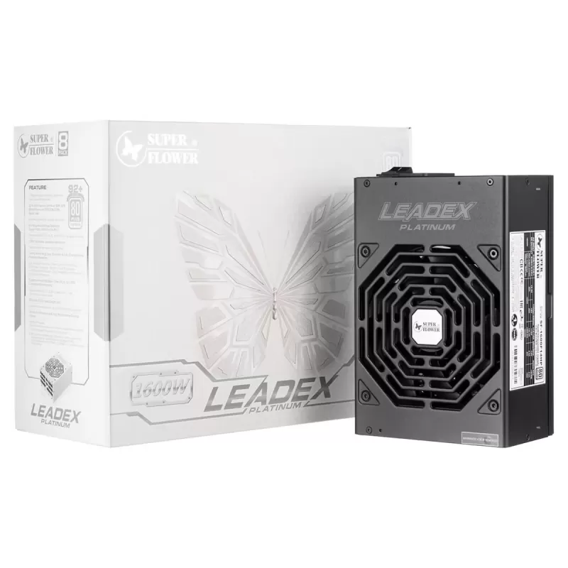 Power Supply Super Flower Leadex SF-1600F14HP Full Modular 80 Plus Platinum 1600W Power Supply Super Flower Leadex SF-1600F14HP Full Modular 80 Plus Platinum 1600W