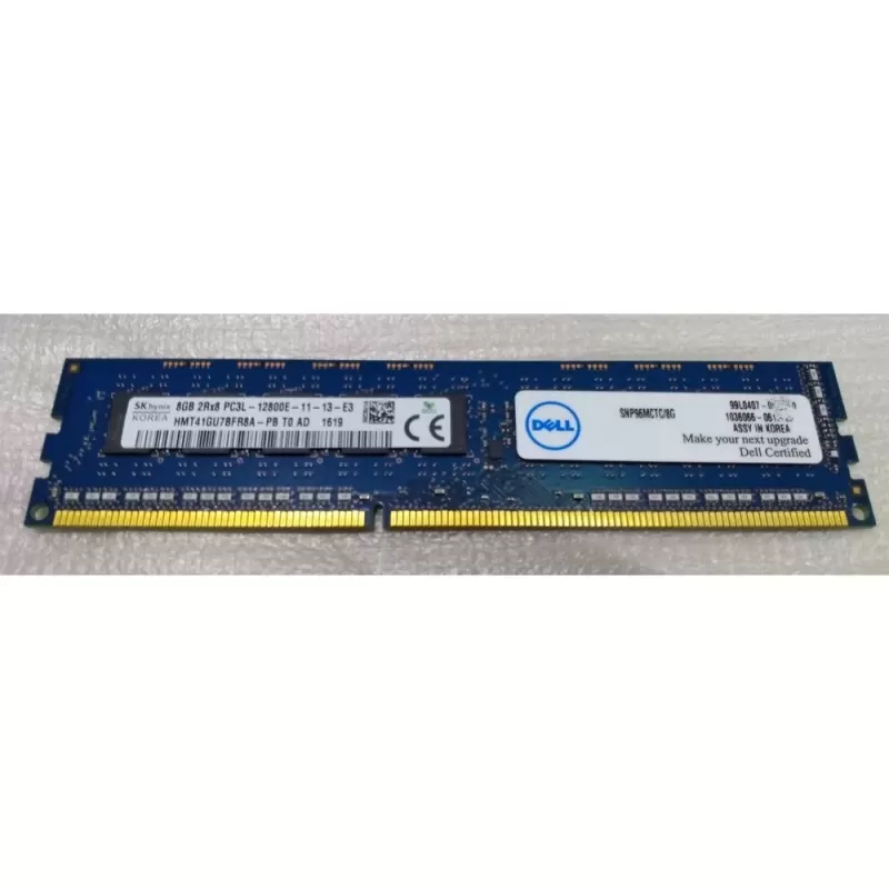 Server Memory Sk Hynix HMT41GU7BFR8A-PB 8GB DDR3 1600MHz 1.35V Condition:Used Server Memory Sk Hynix HMT41GU7BFR8A-PB 8GB DDR3 1600MHz 1.35V Condition:Used