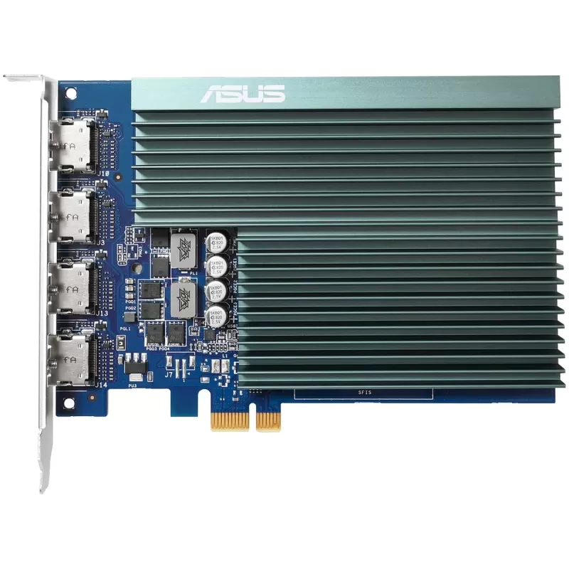 ВидеоКарта Asus GeForce GT 730 2GB GDDR5 4x HDMI GT730-4H-SL-2GD5 90YV0H20-M0NA00